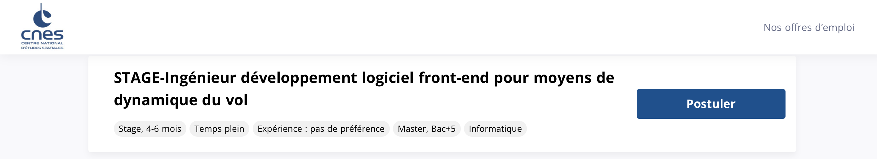 Timeline of my internships